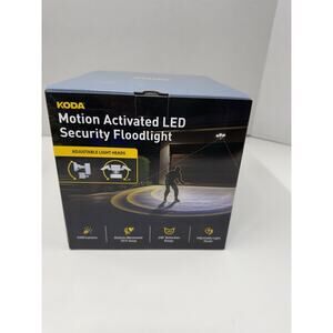 KODA Motion Activated Hardwired 4200 lu LED Security Floodlight 1806206 Wht